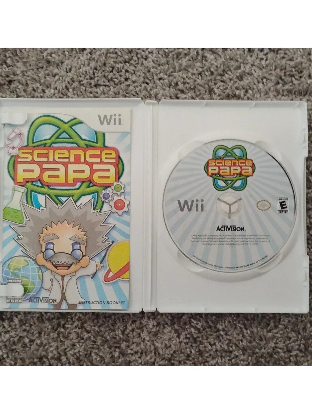 Science Papa (Nintendo Wii) - Complete in Box (CIB)